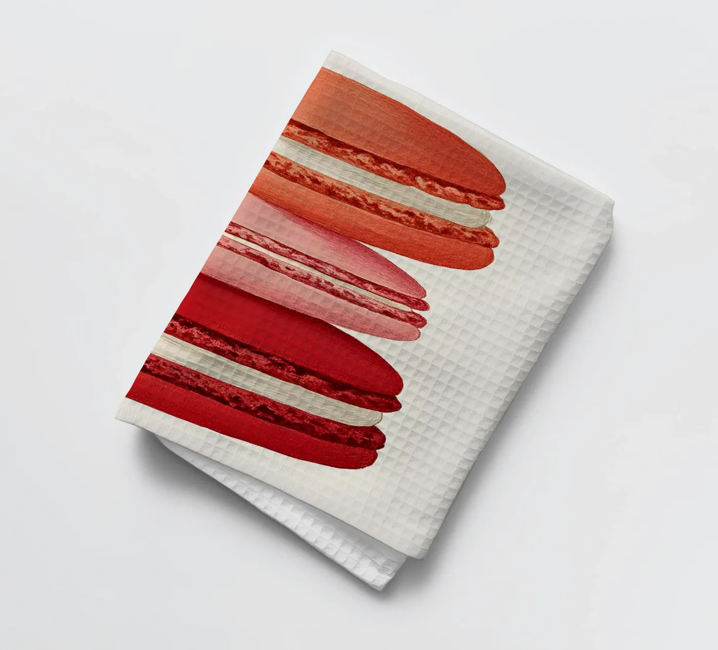 Macarons Geschirrtuch von Curious Canvas