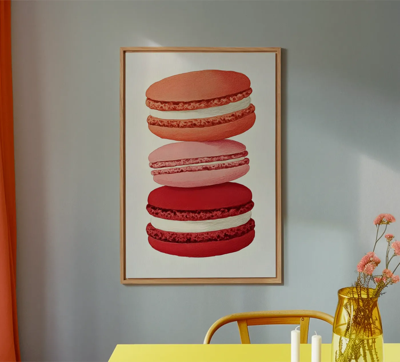 Macarons forex plate by Curious Canvas