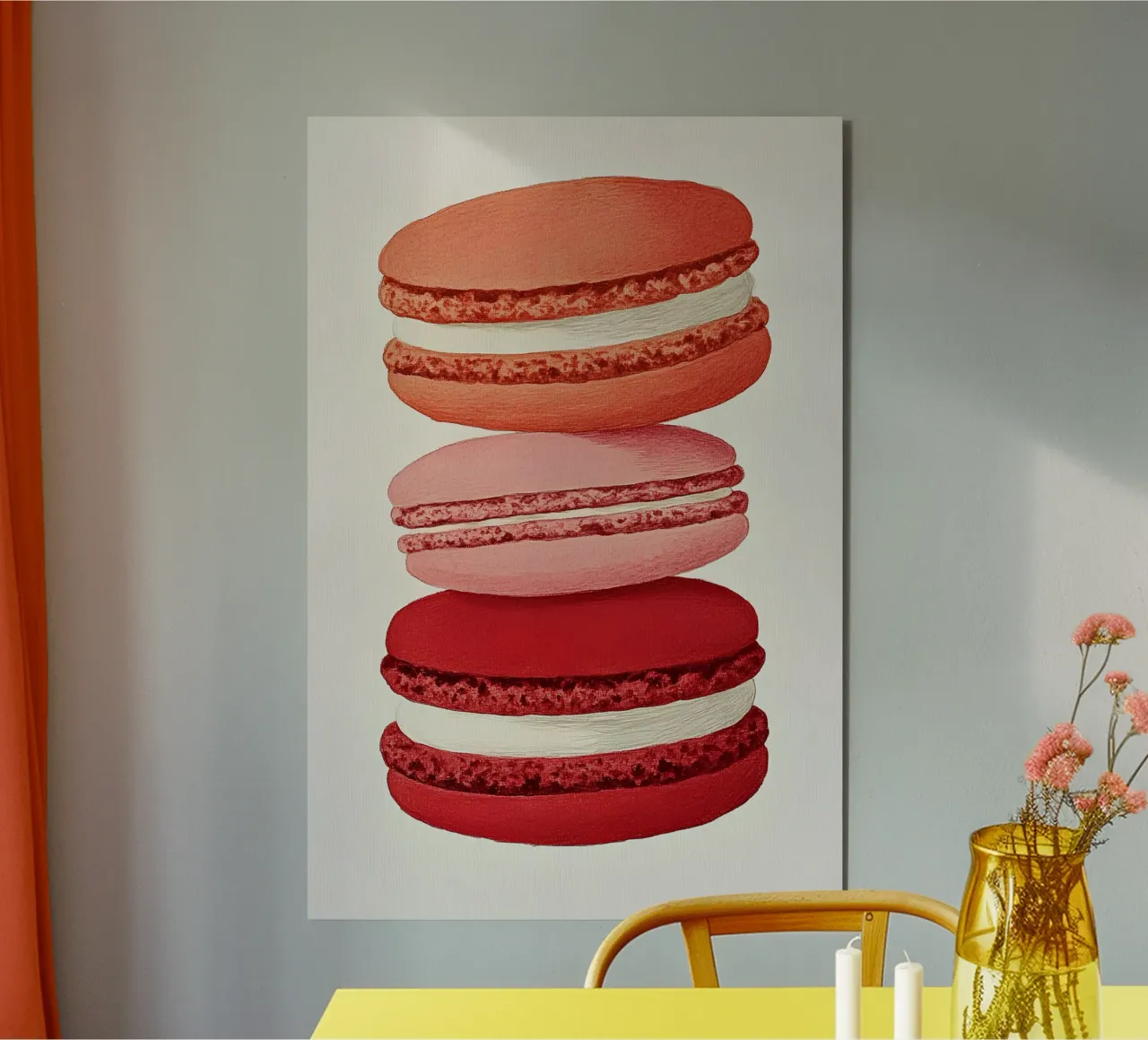 Macarons forex plate by Curious Canvas
