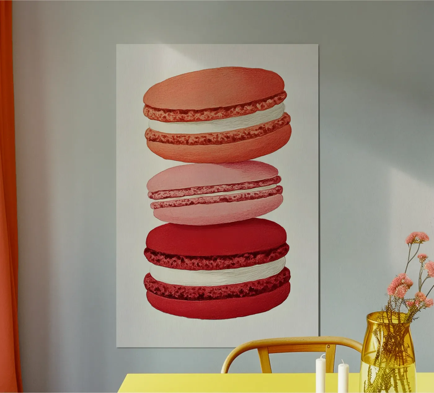 Macarons poster de Curious Canvas