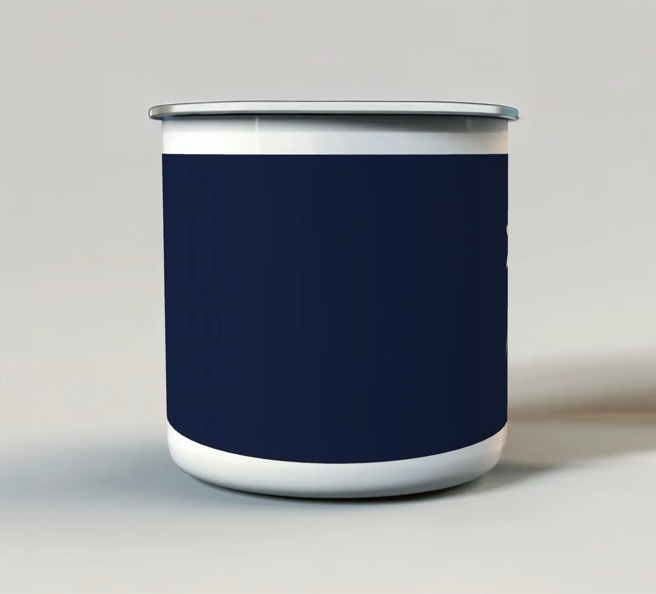 Stella alpina tazza in smalto da Curious Canvas
