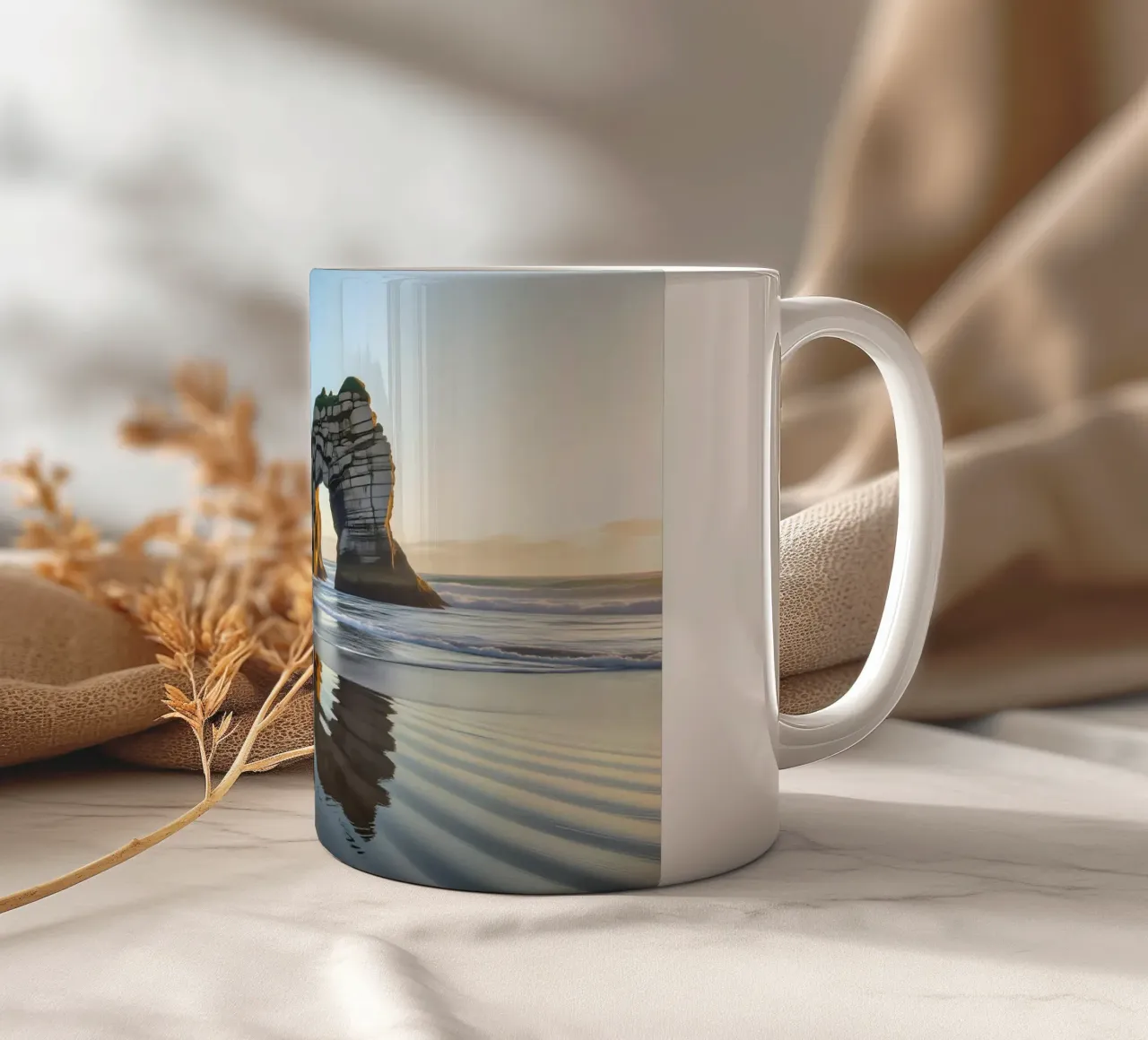 Spiaggia Las Catedrales tazza in ceramica da Wild Beauty