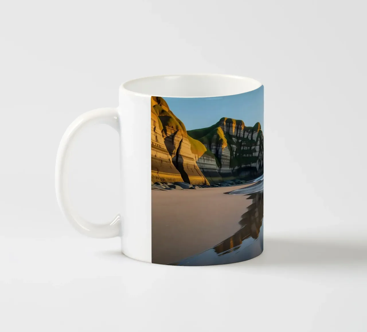 Spiaggia Las Catedrales tazza in ceramica da Wild Beauty