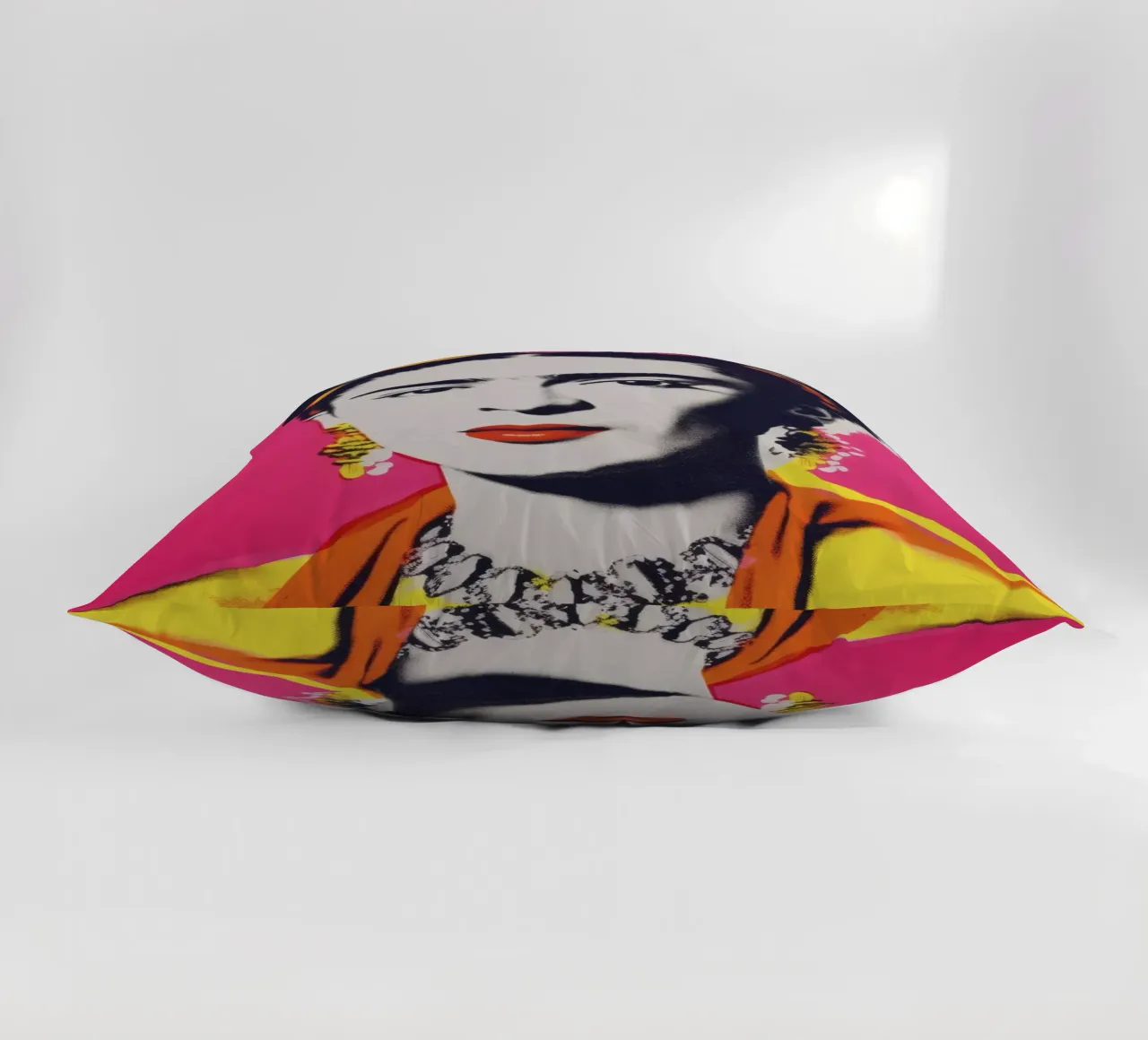 Oh Frida No 3 decorative cushion by treechild