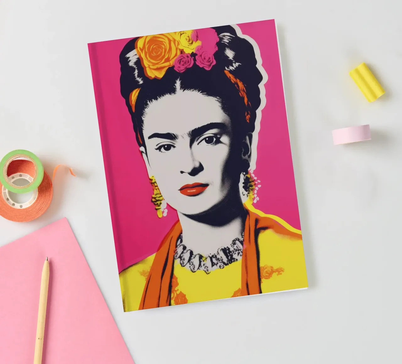 Oh Frida No 3 notebook by treechild