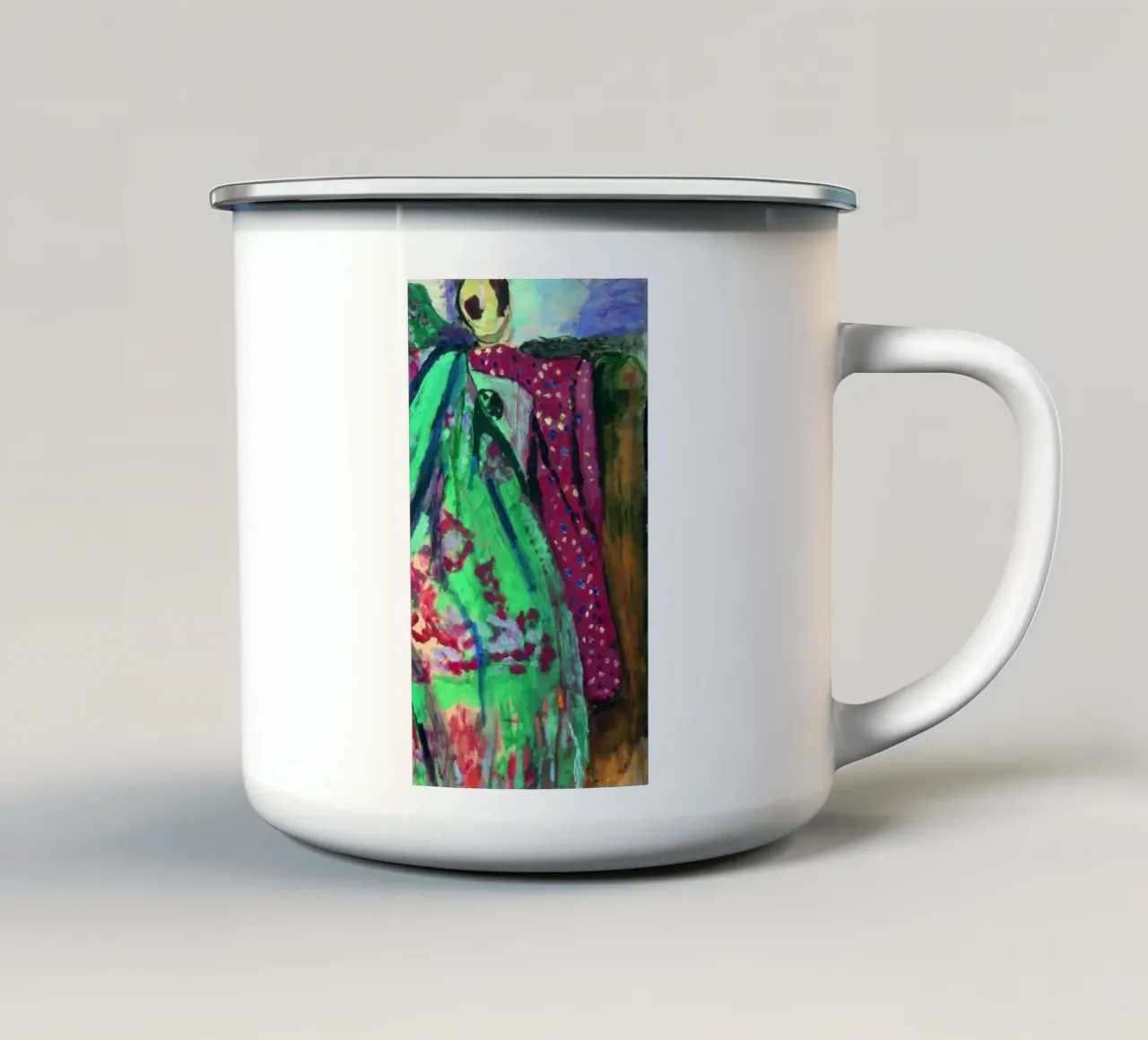 bel tessuto tazza in smalto da briyan shop