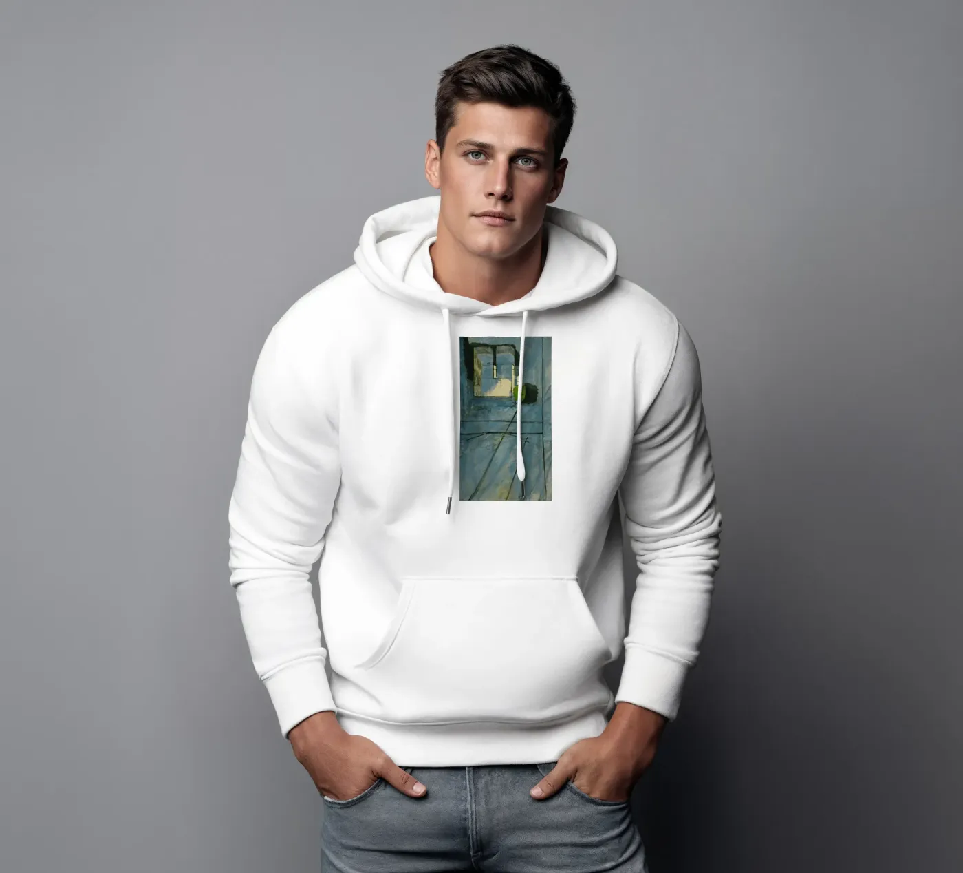 parete solida felpa con cappuccio da briyan shop
