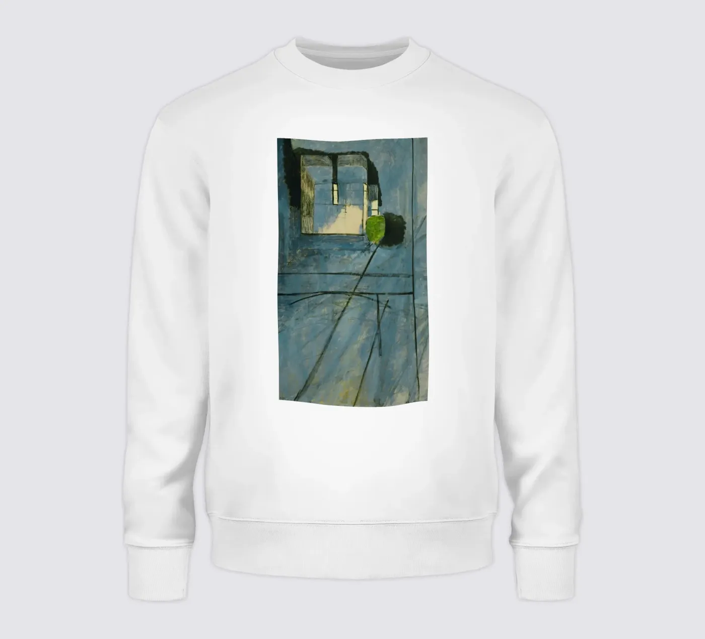 solid wall sweatshirt by briyan shop