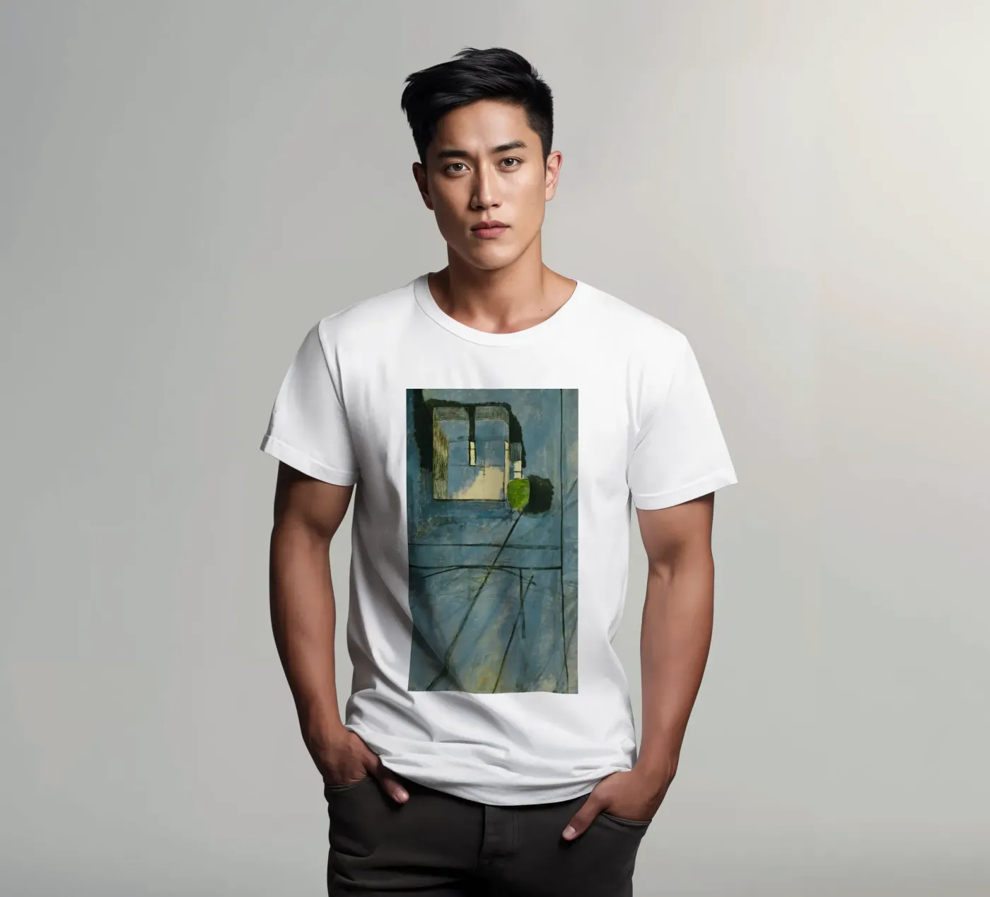 massieve wand t-shirt van briyan shop