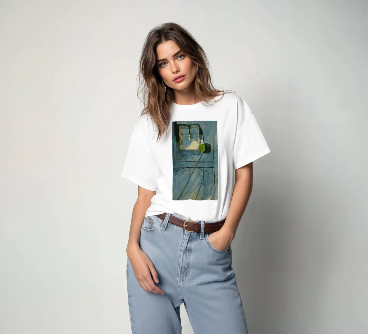 parete solida t-shirt da briyan shop