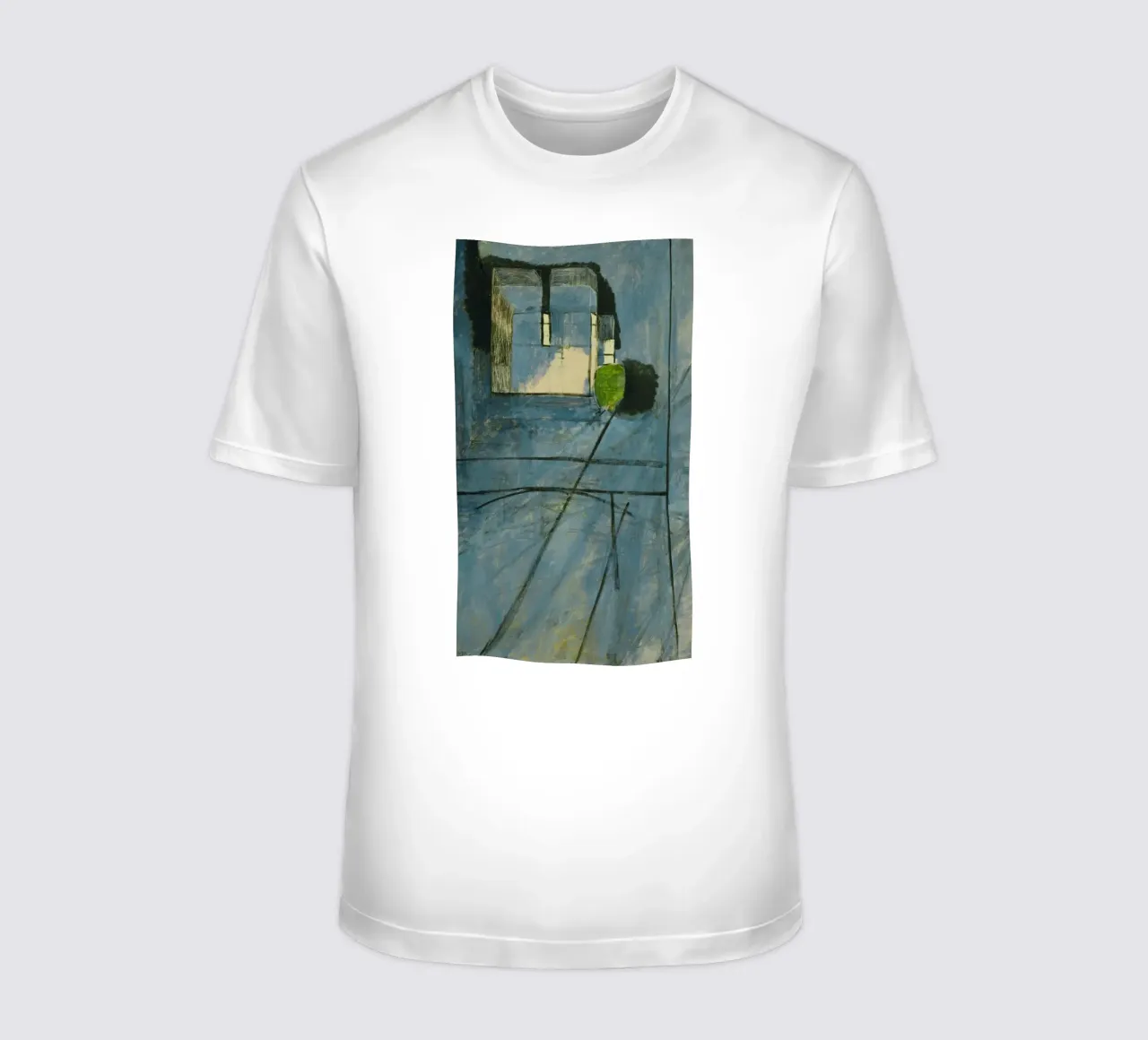 solid wall t-shirt van briyan shop