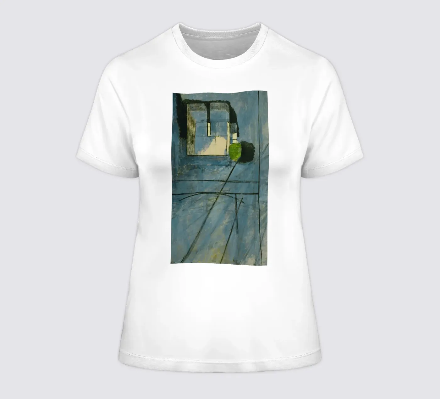 parete solida t-shirt da donna da briyan shop