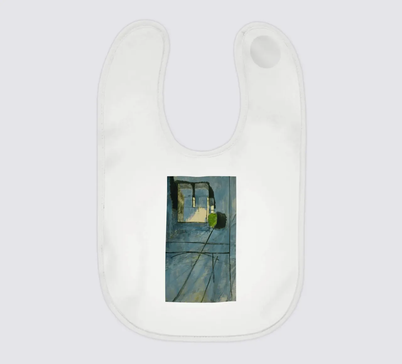 solid wall baby bib by briyan shop