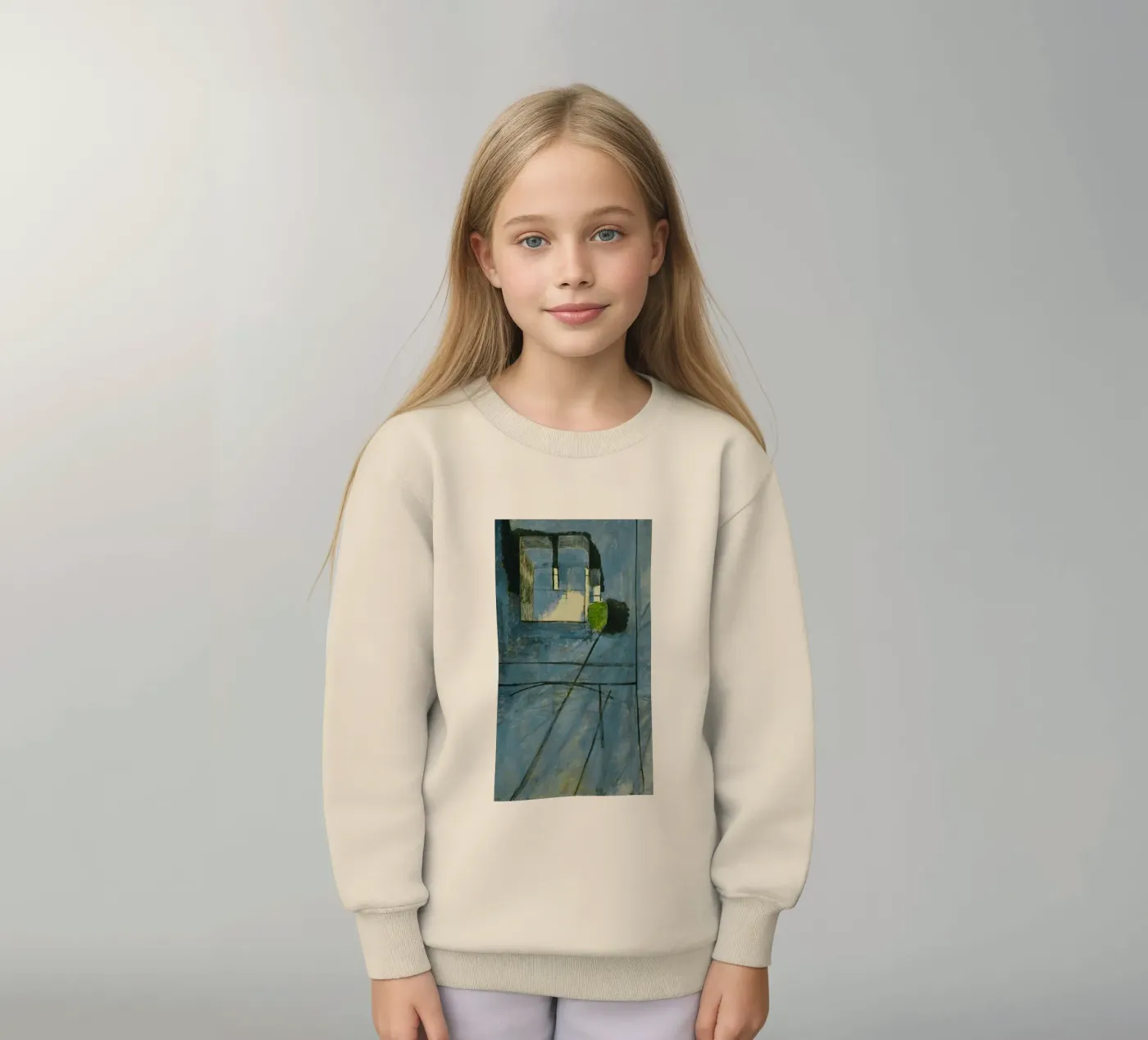 solid wall kinder sweatshirt van briyan shop