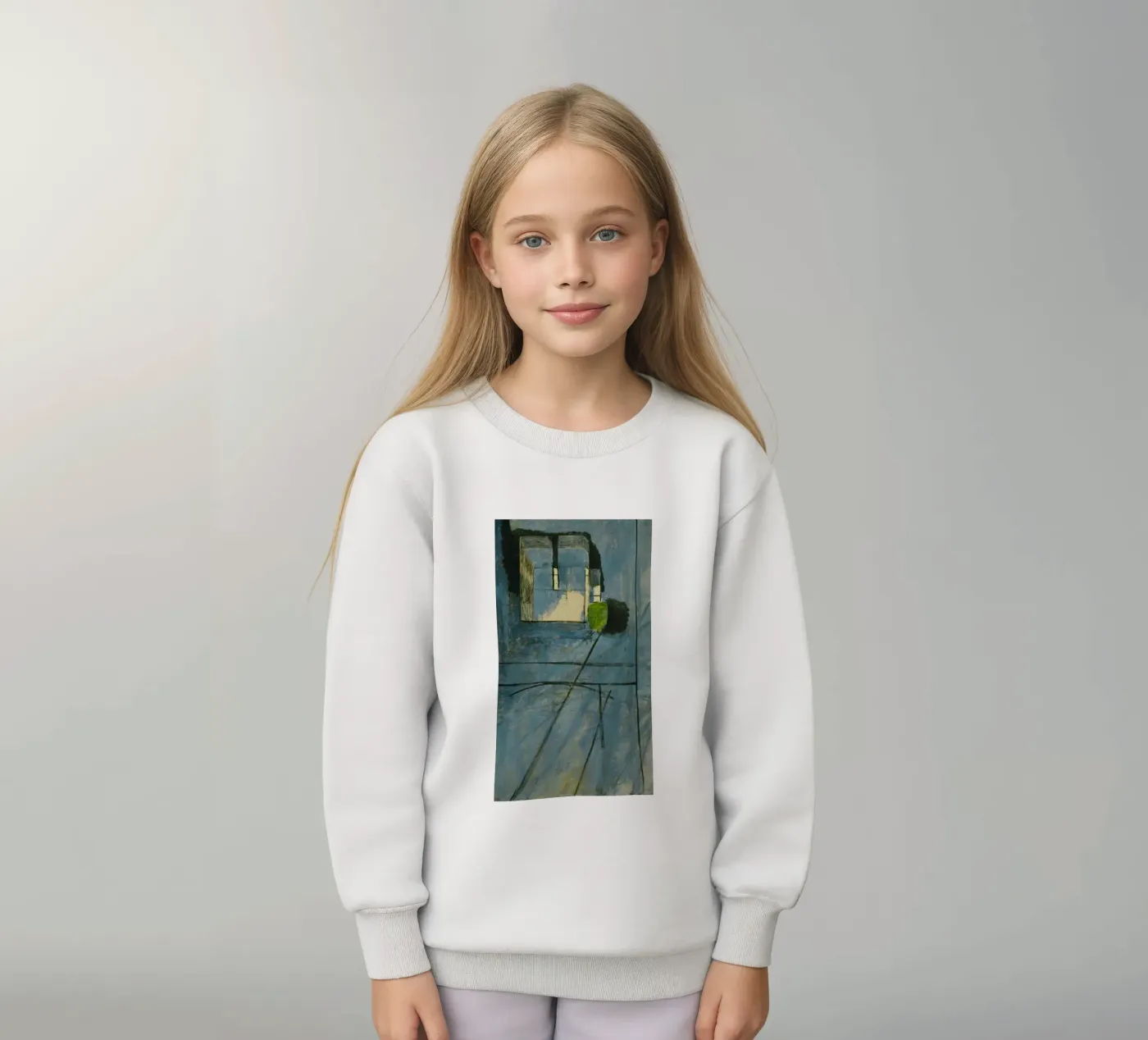 solid wall kinder sweatshirt van briyan shop