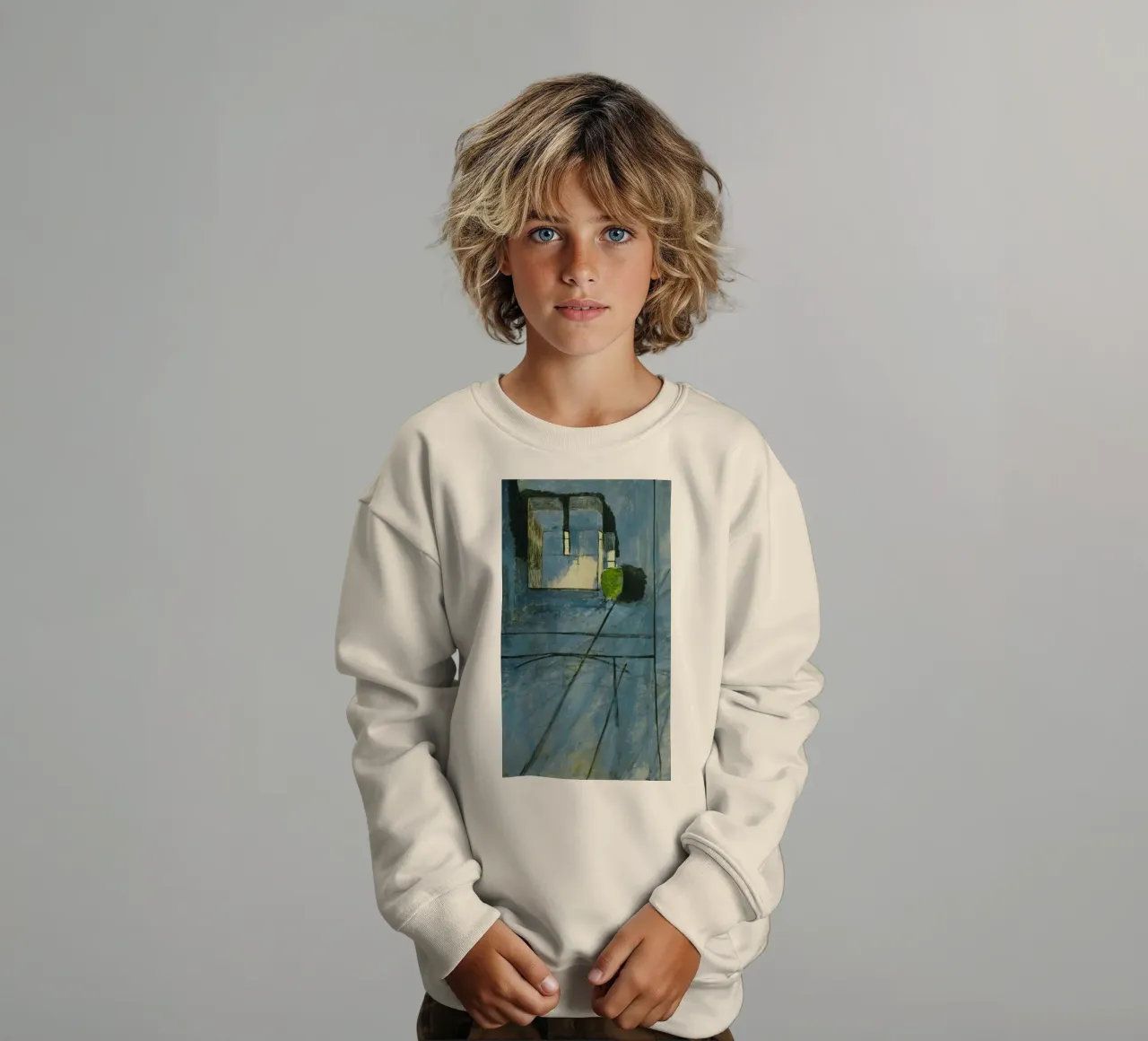 massieve wand kinder sweatshirt van briyan shop