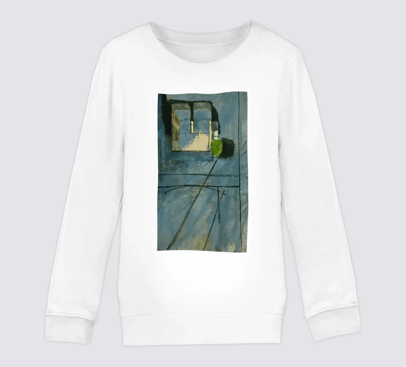 solid wall kinder sweatshirt van briyan shop
