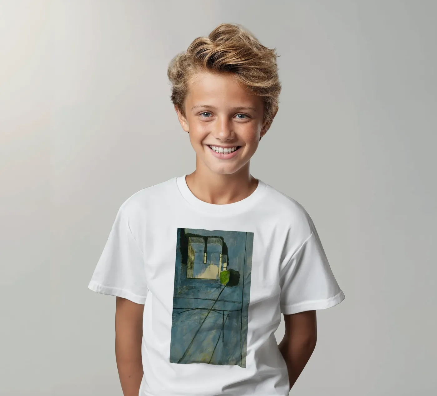 solid wall kids t-shirt by briyan shop