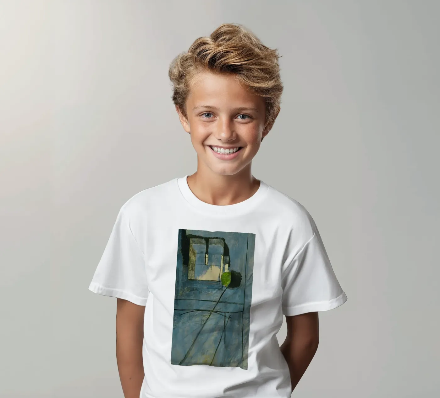 solid wall kids t-shirt by briyan shop