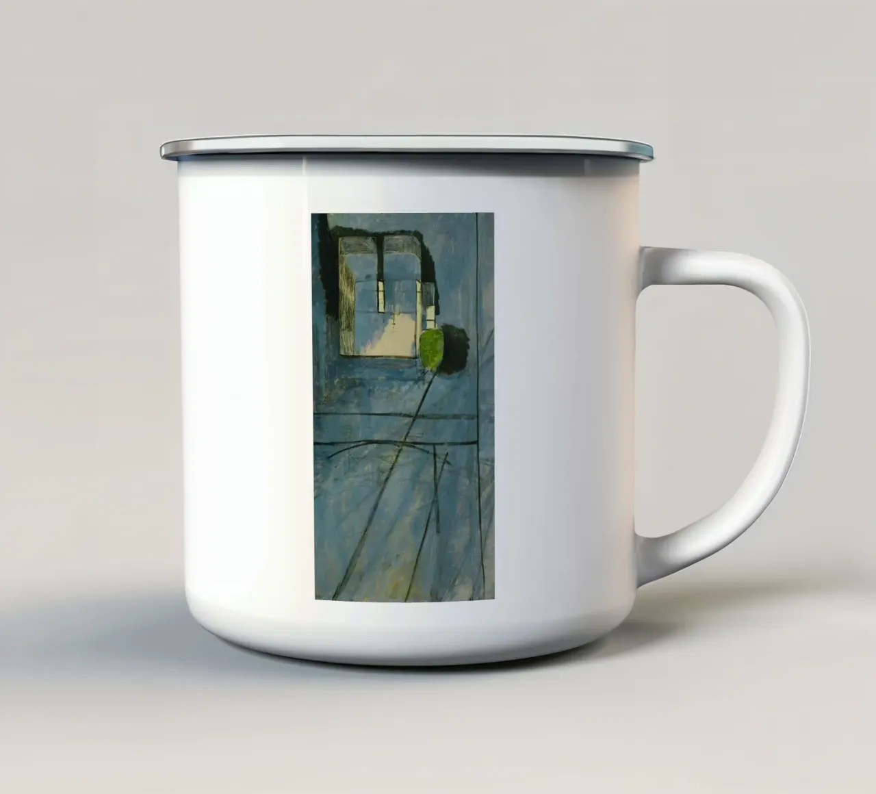 parete solida tazza in smalto da briyan shop