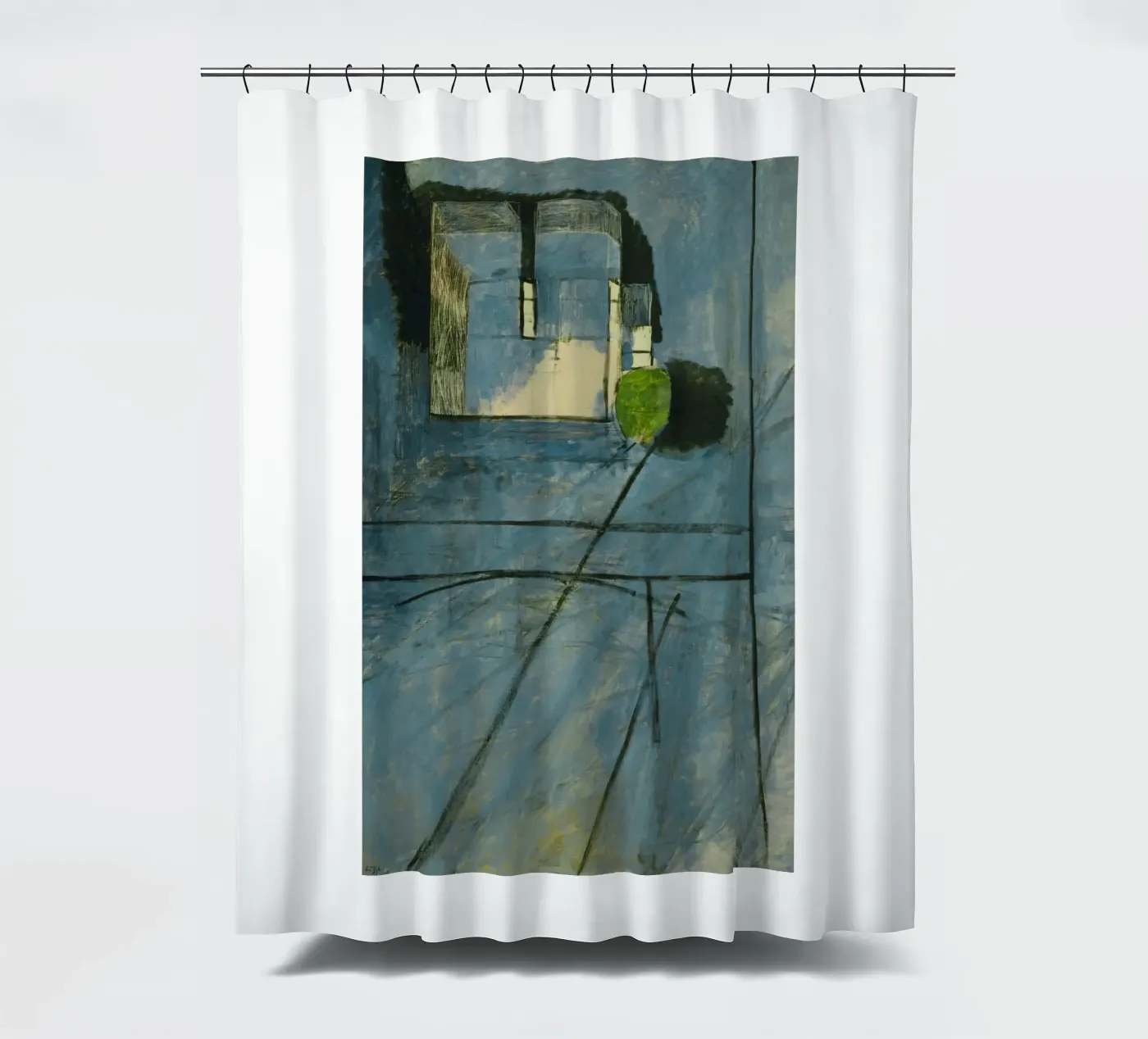 solid wall shower curtain by briyan shop