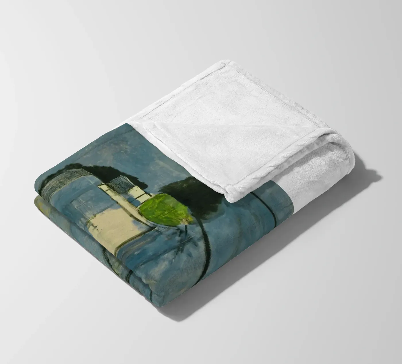 solid wall fleece blanket by briyan shop