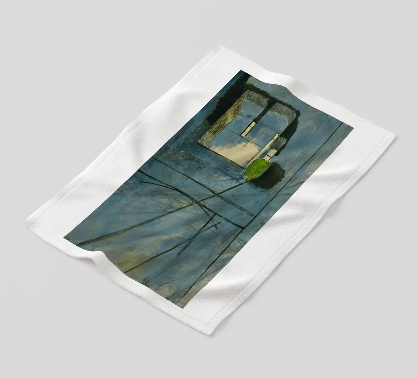 solid wall fleece blanket by briyan shop