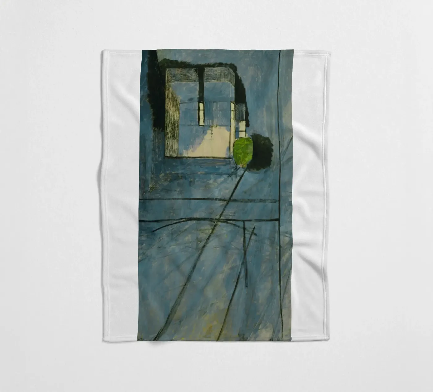 mur solide plaid polaire de briyan shop