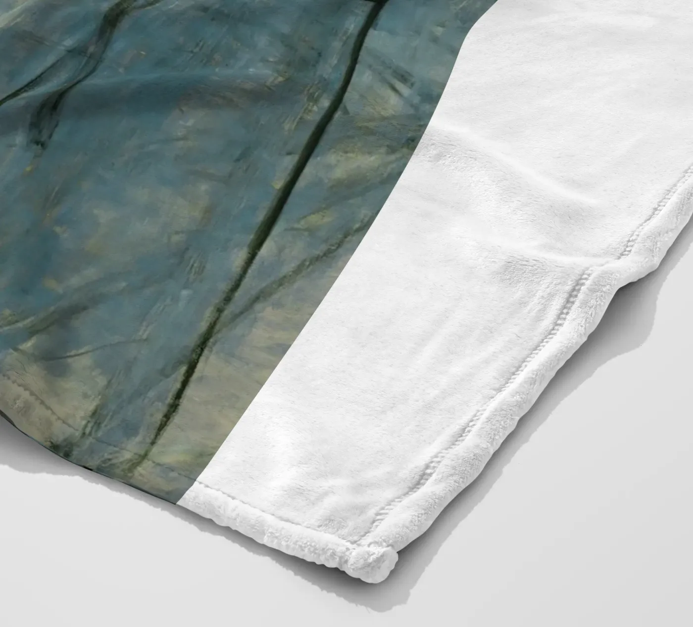 solid wall fleece blanket by briyan shop