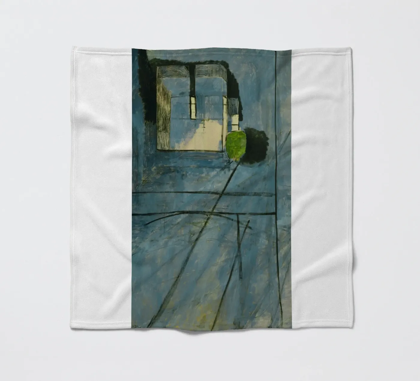 solid wall fleece blanket by briyan shop