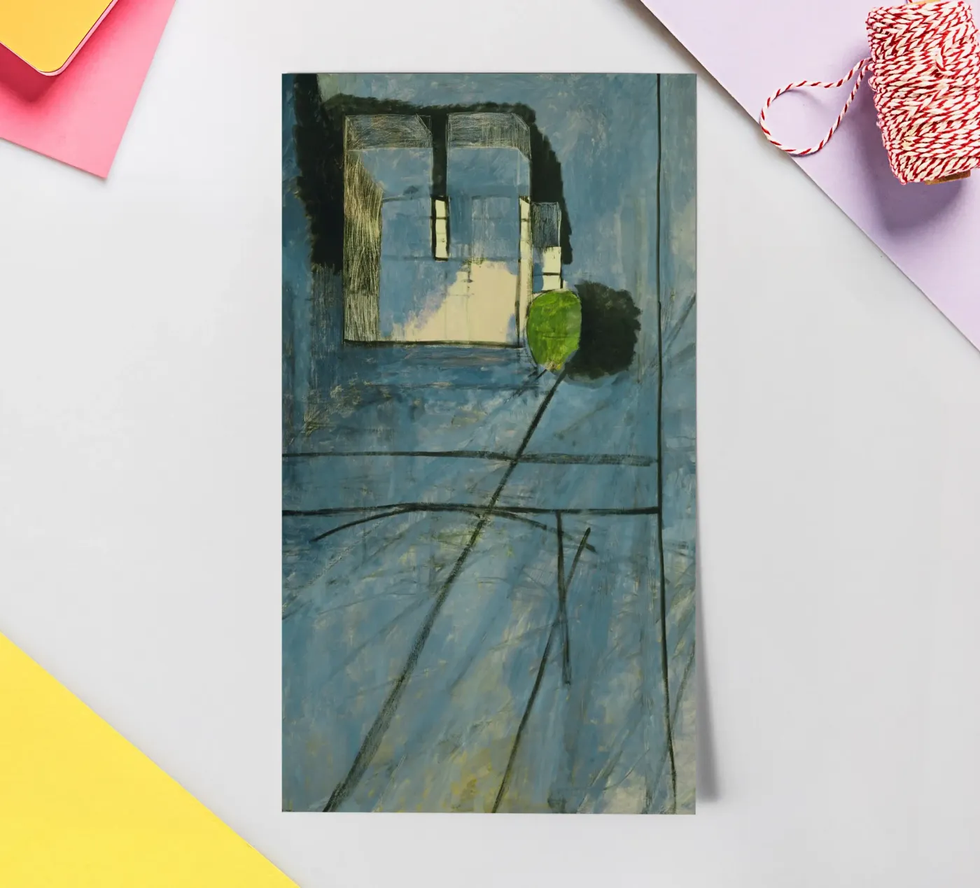 solid wall Stickerbogen von briyan shop