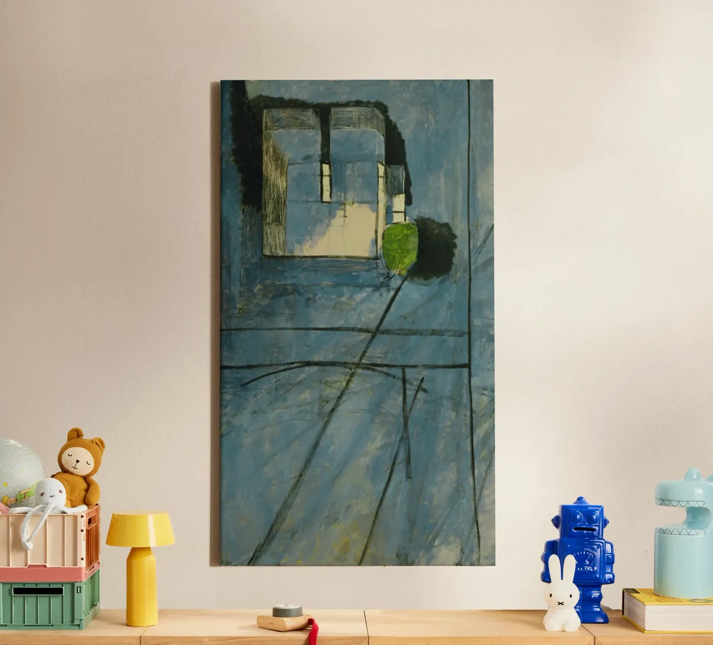 feste Wand Leinwand von briyan shop