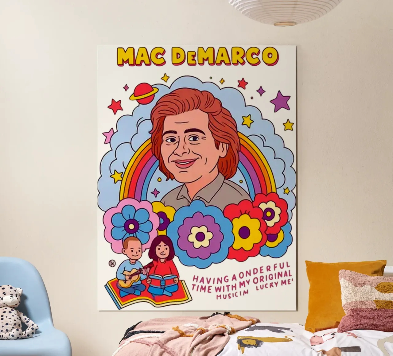 Wunderbare Zeit mit einem Musiker - Mac DeMarco Poster von phccpage
