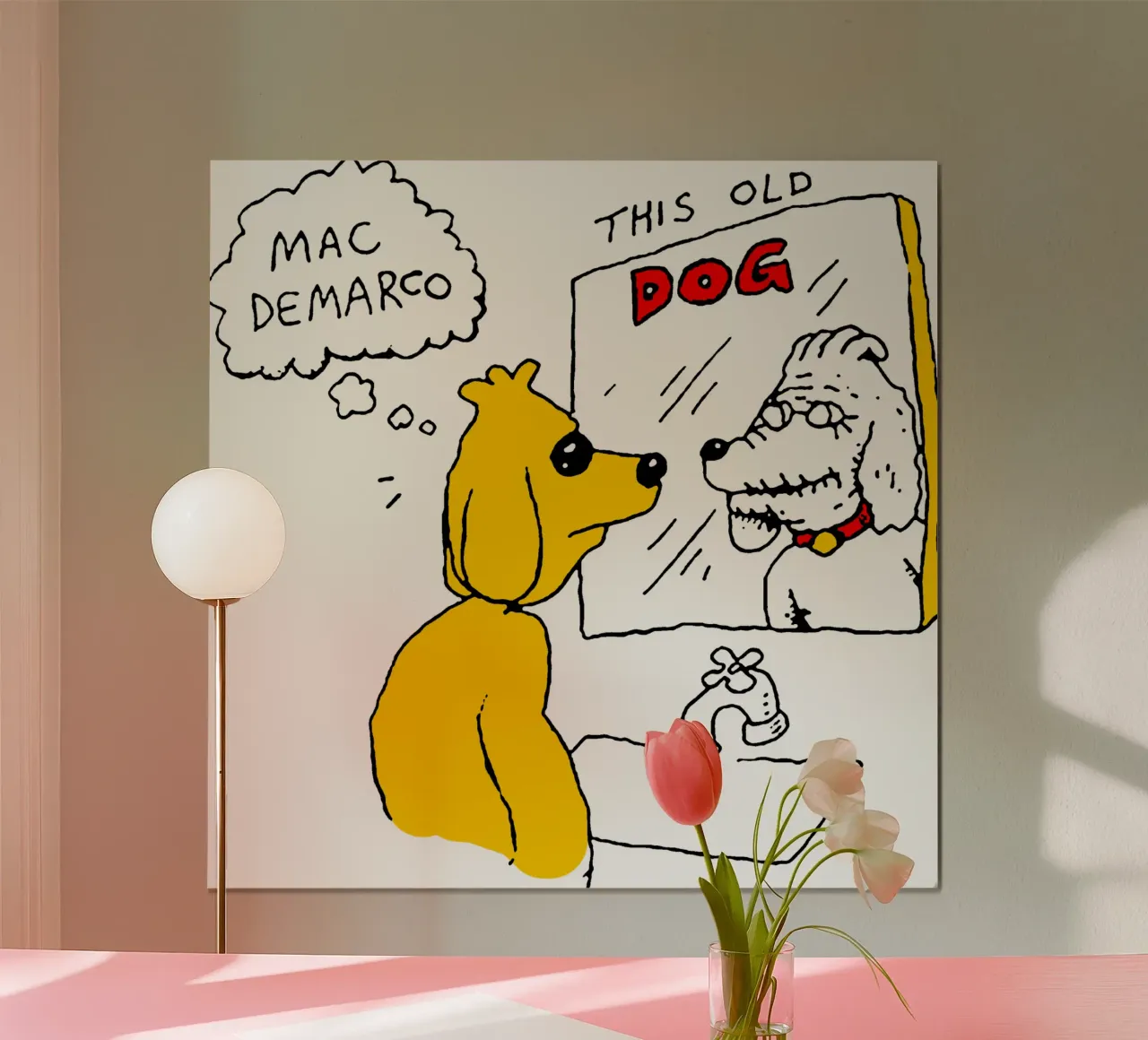 Questo vecchio cane giallo poster da phccpage