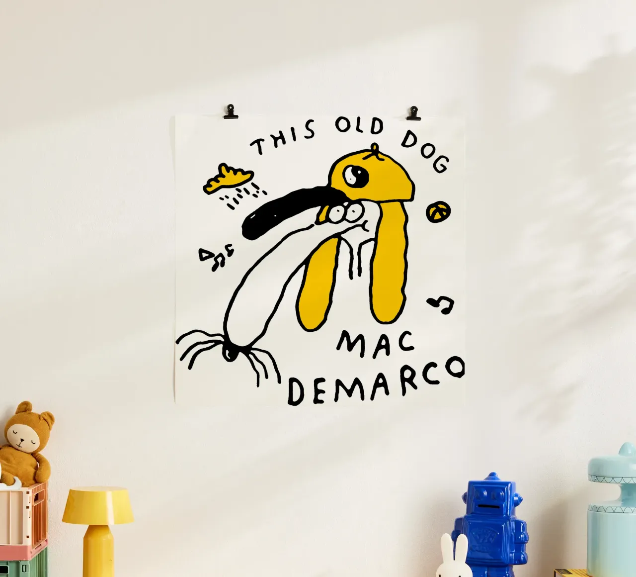 Questo vecchio cane giallo 2 - Maglietta essenziale poster da phccpage