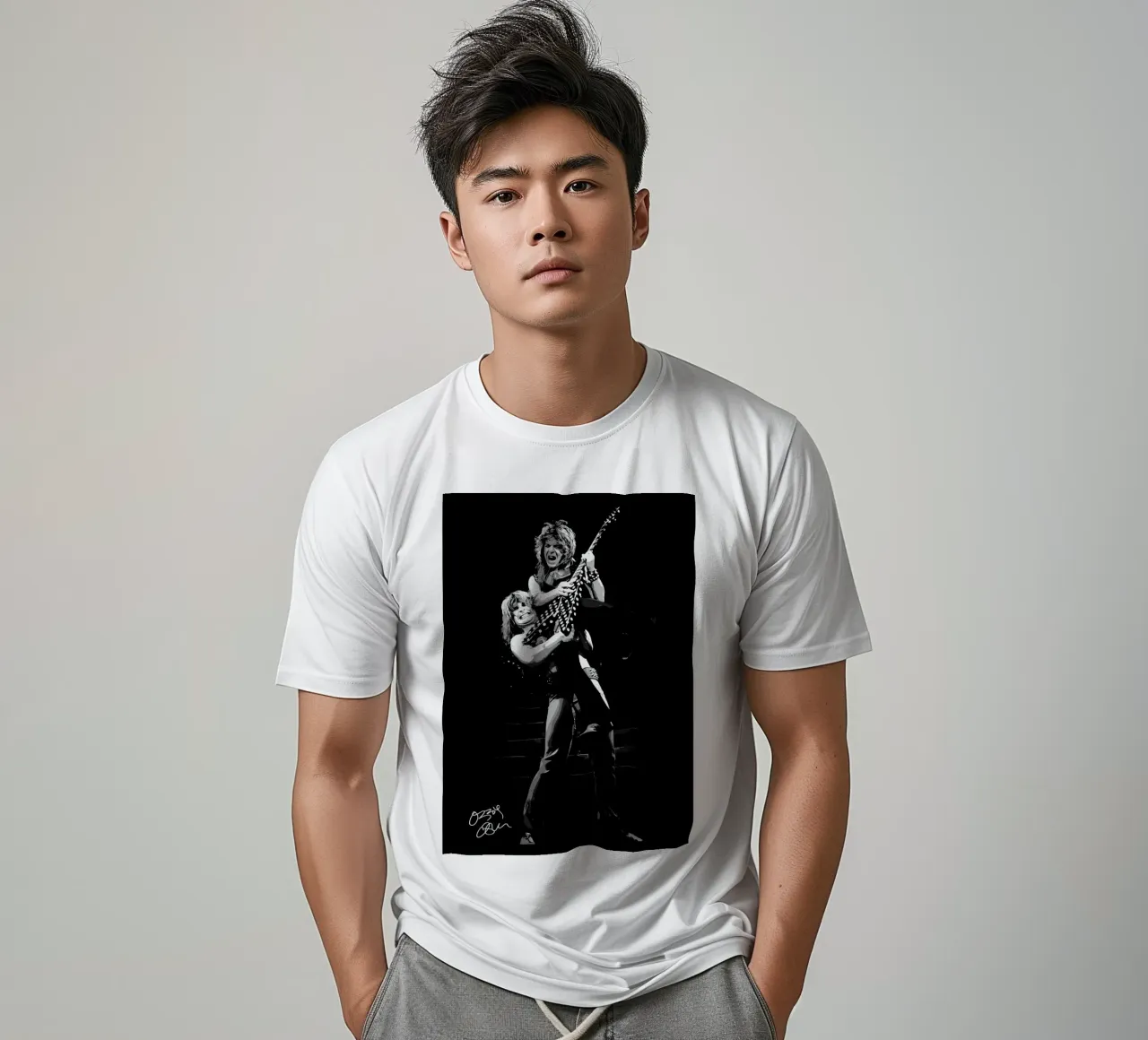 Performance di Ozzy Osbourne t-shirt da shiners