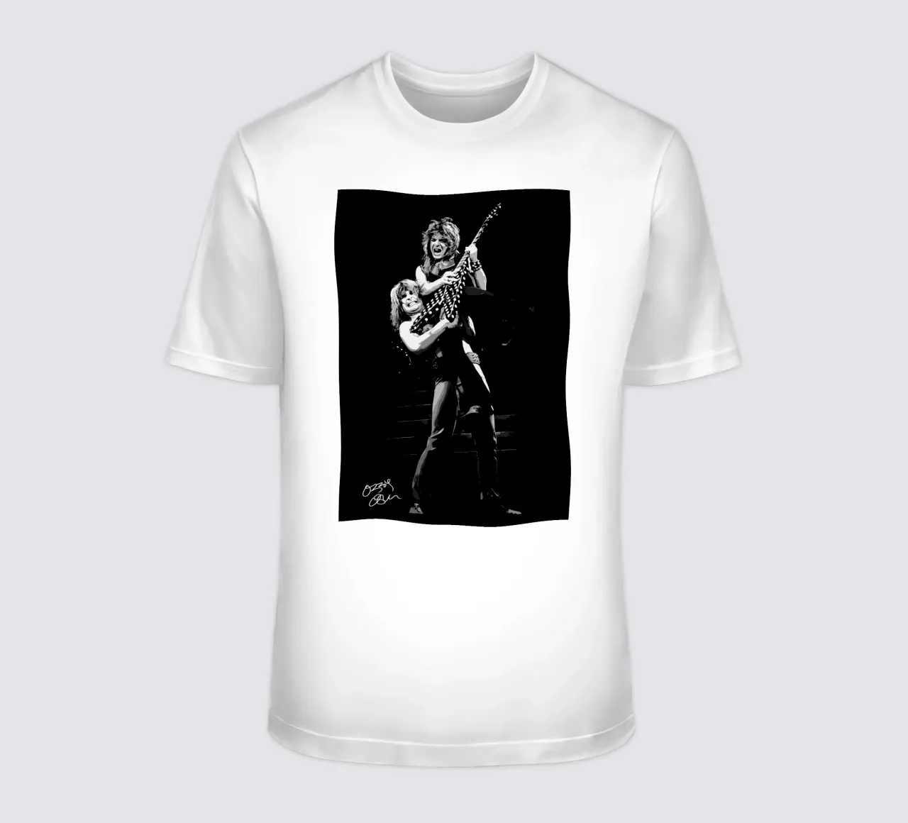 Performance di Ozzy Osbourne t-shirt da shiners