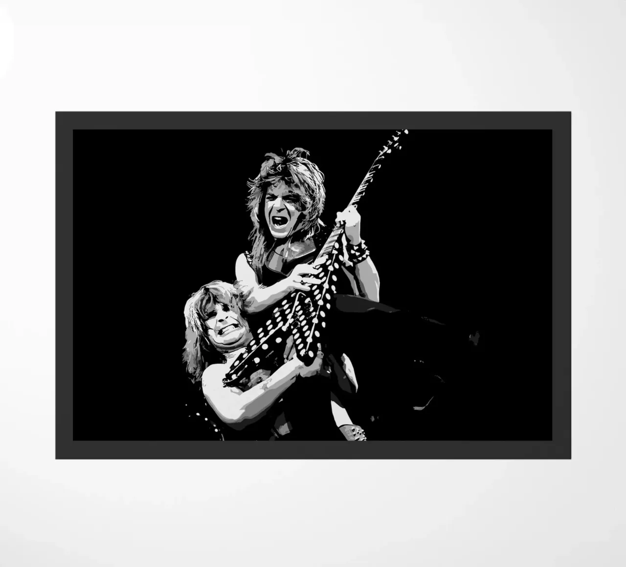 Performance di Ozzy Osbourne zerbino da shiners