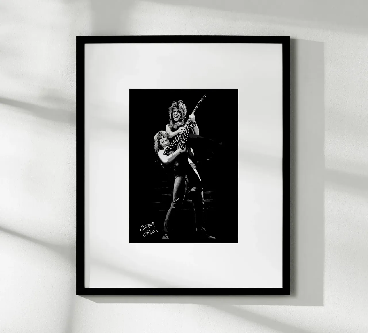 Performance di Ozzy Osbourne poster da shiners
