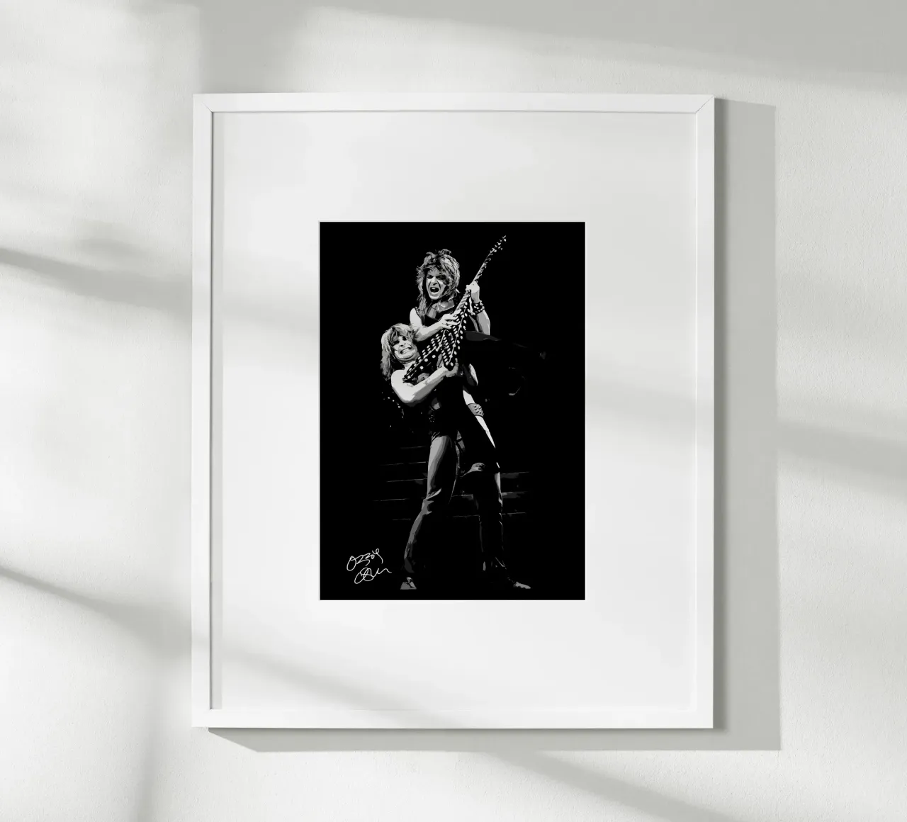Performance di Ozzy Osbourne poster da shiners