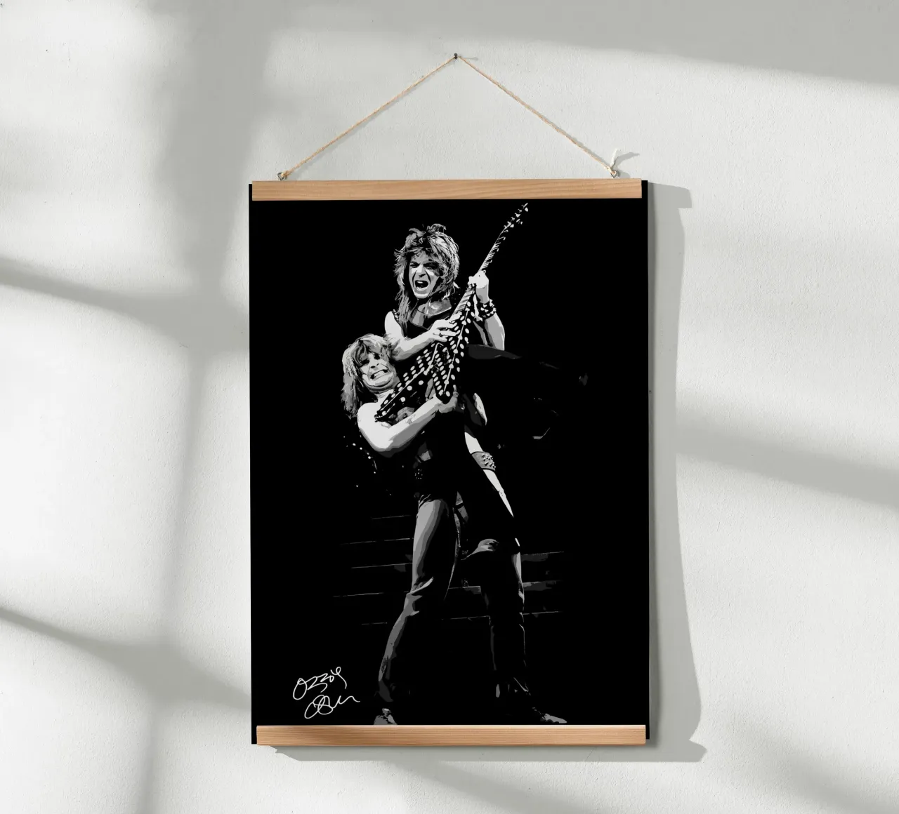 Performance di Ozzy Osbourne poster da shiners
