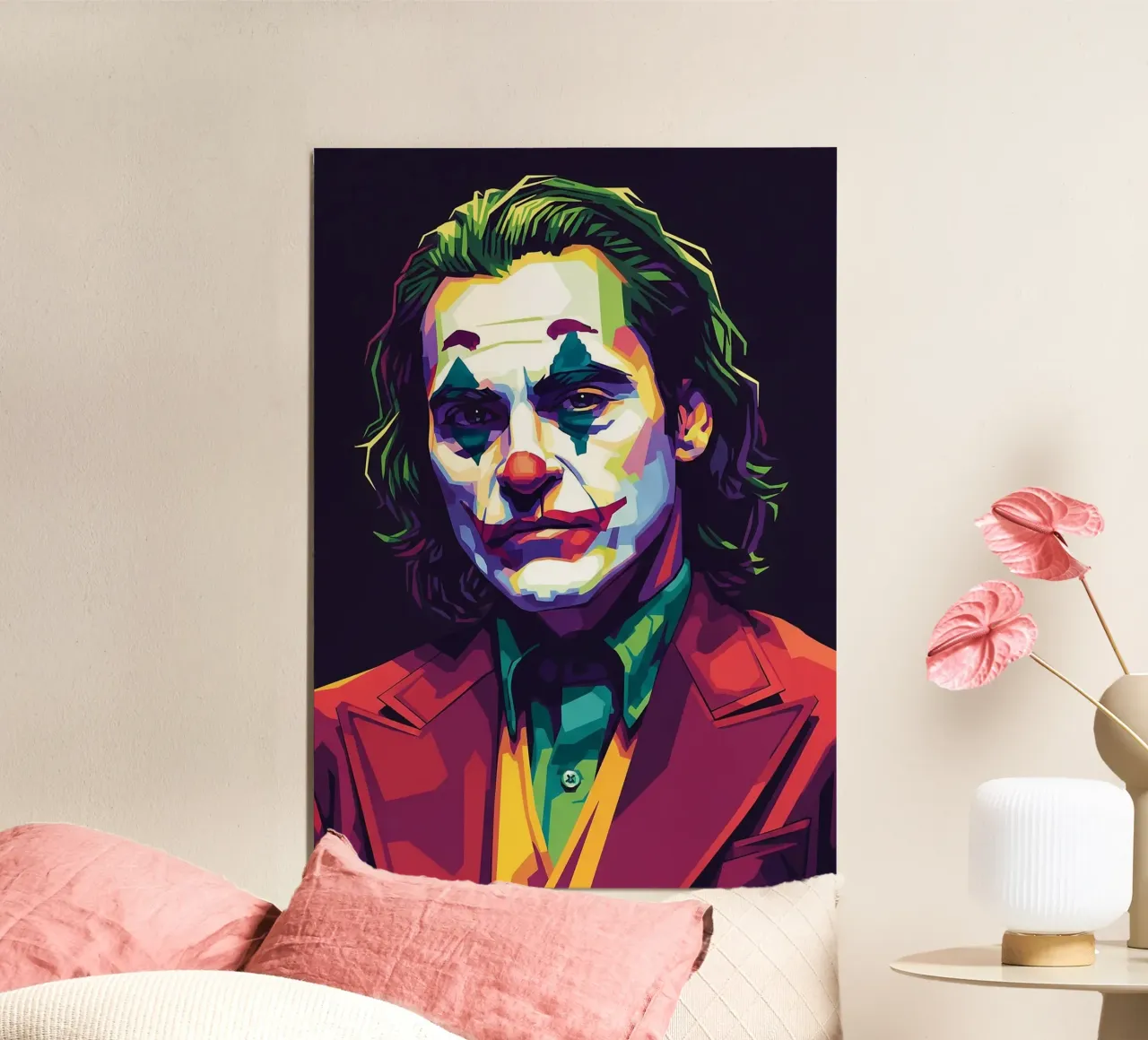 Joker - Joaquin Phoenix poster da Hantamrata