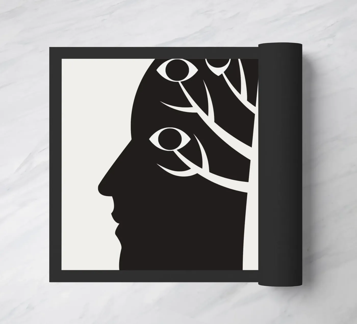 Hindsight deurmat van Little Dean