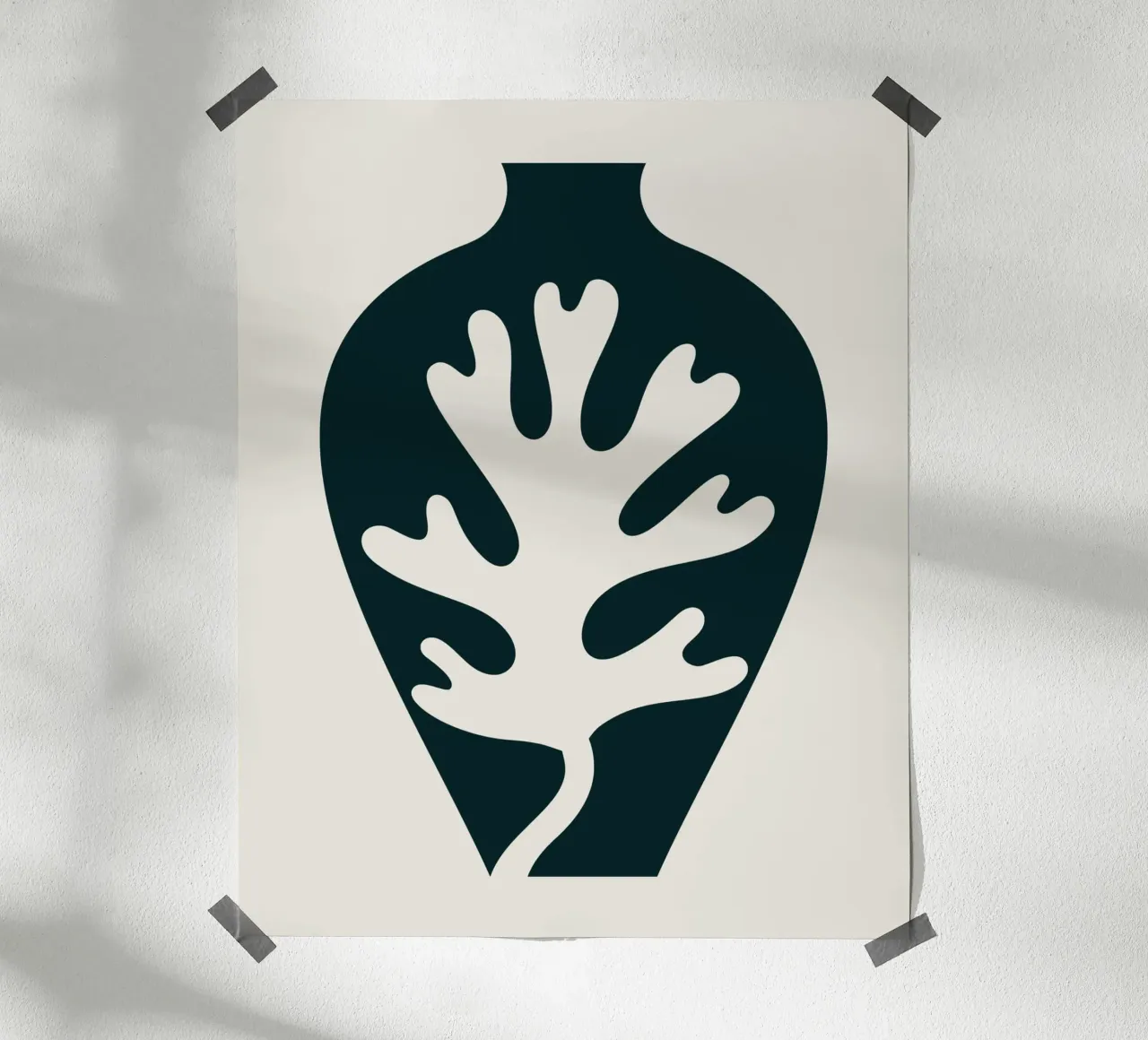 Vaso di corallo poster da Little Dean