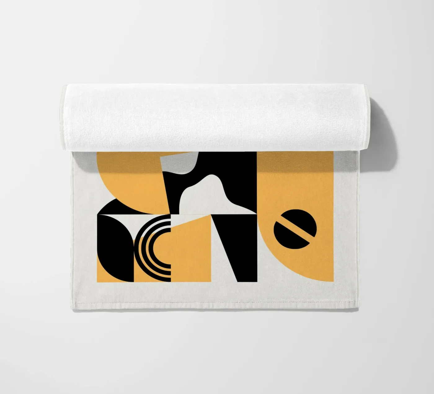 Gioco geometrico telo mare da Little Dean