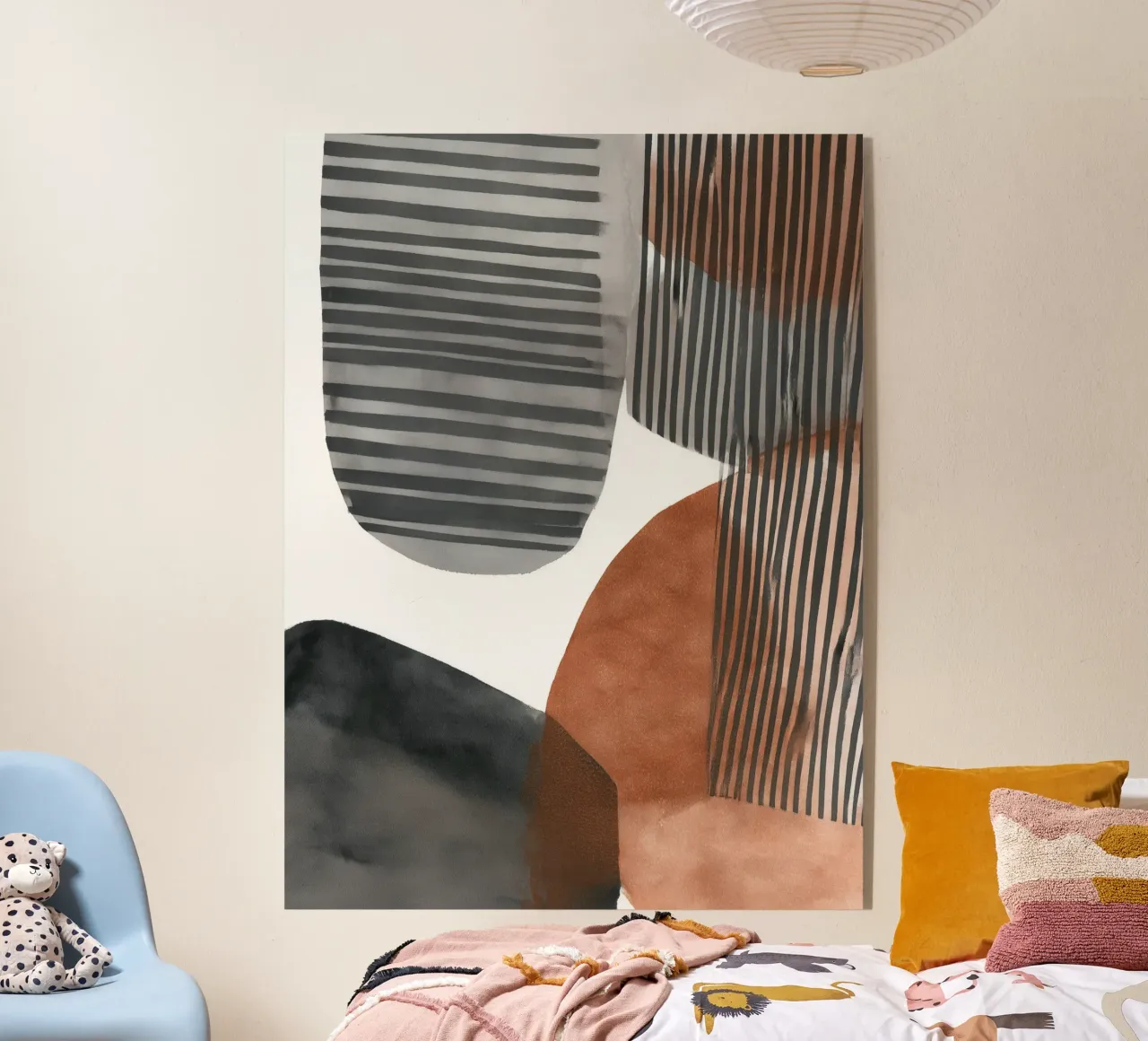 Terracotta Lines plexiglass da Seed & Signal