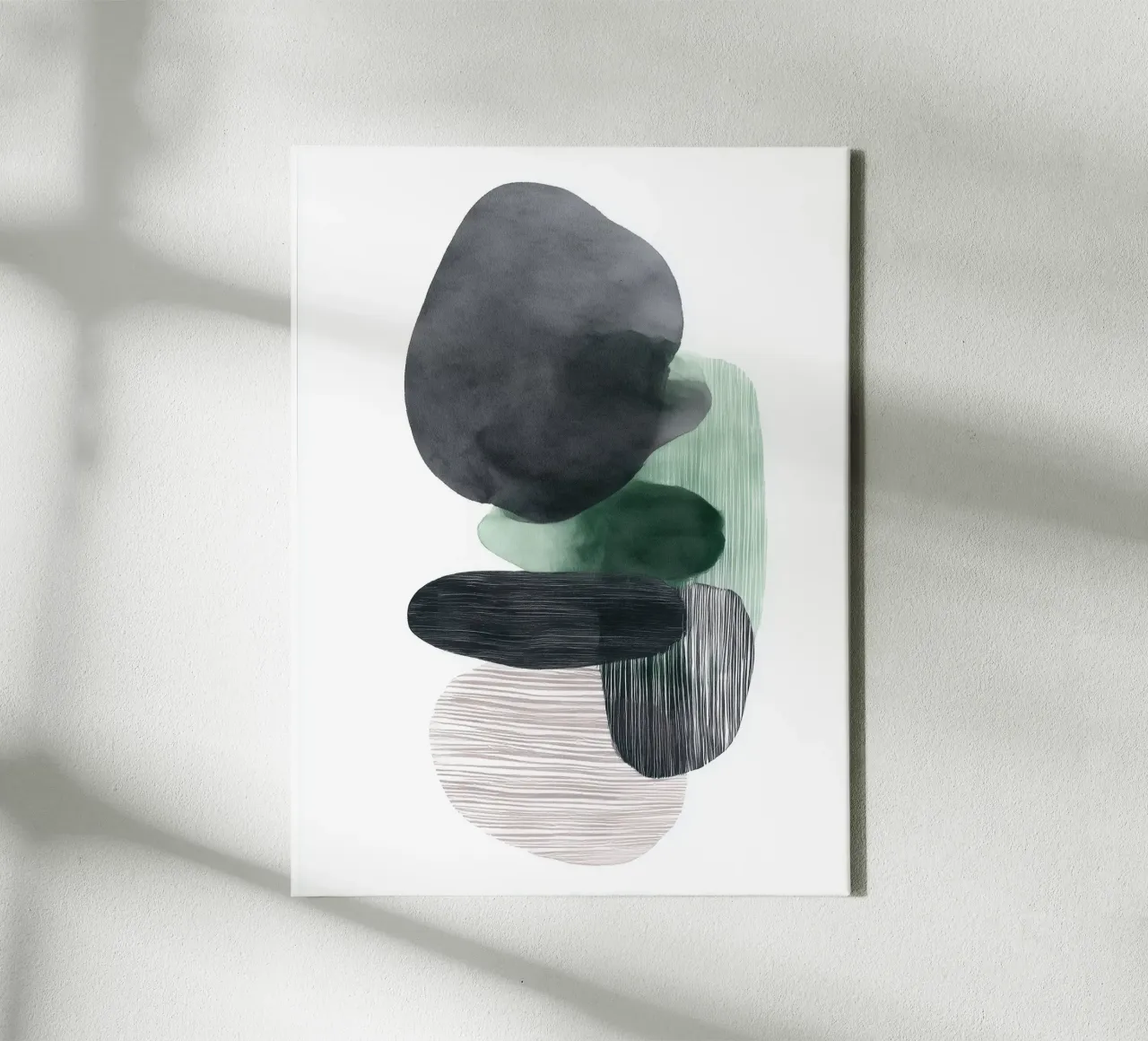 Zachte totem canvas met Baklijst van Seed & Signal