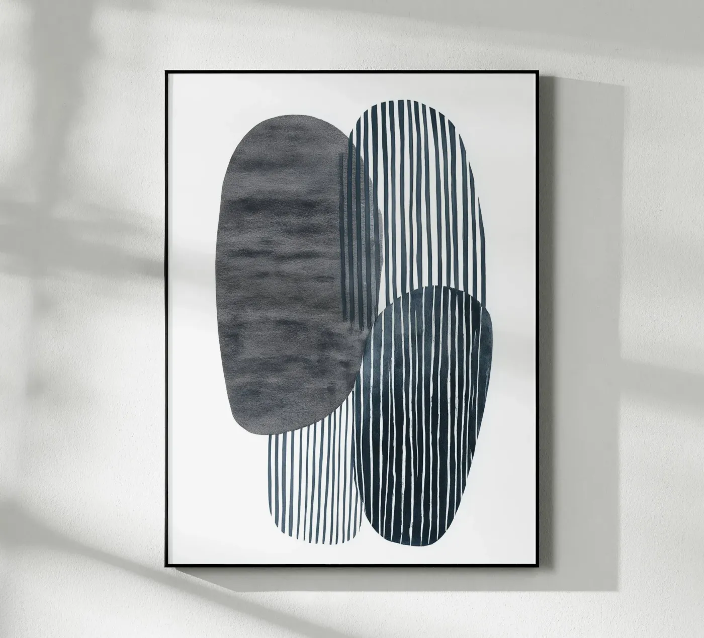 Parallelle vormen acryl van Seed & Signal