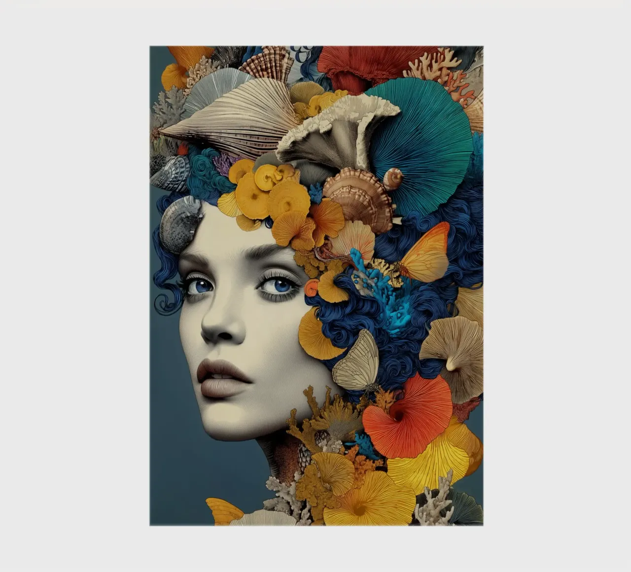 Beautiful shell dreams notebook by Carinaprint