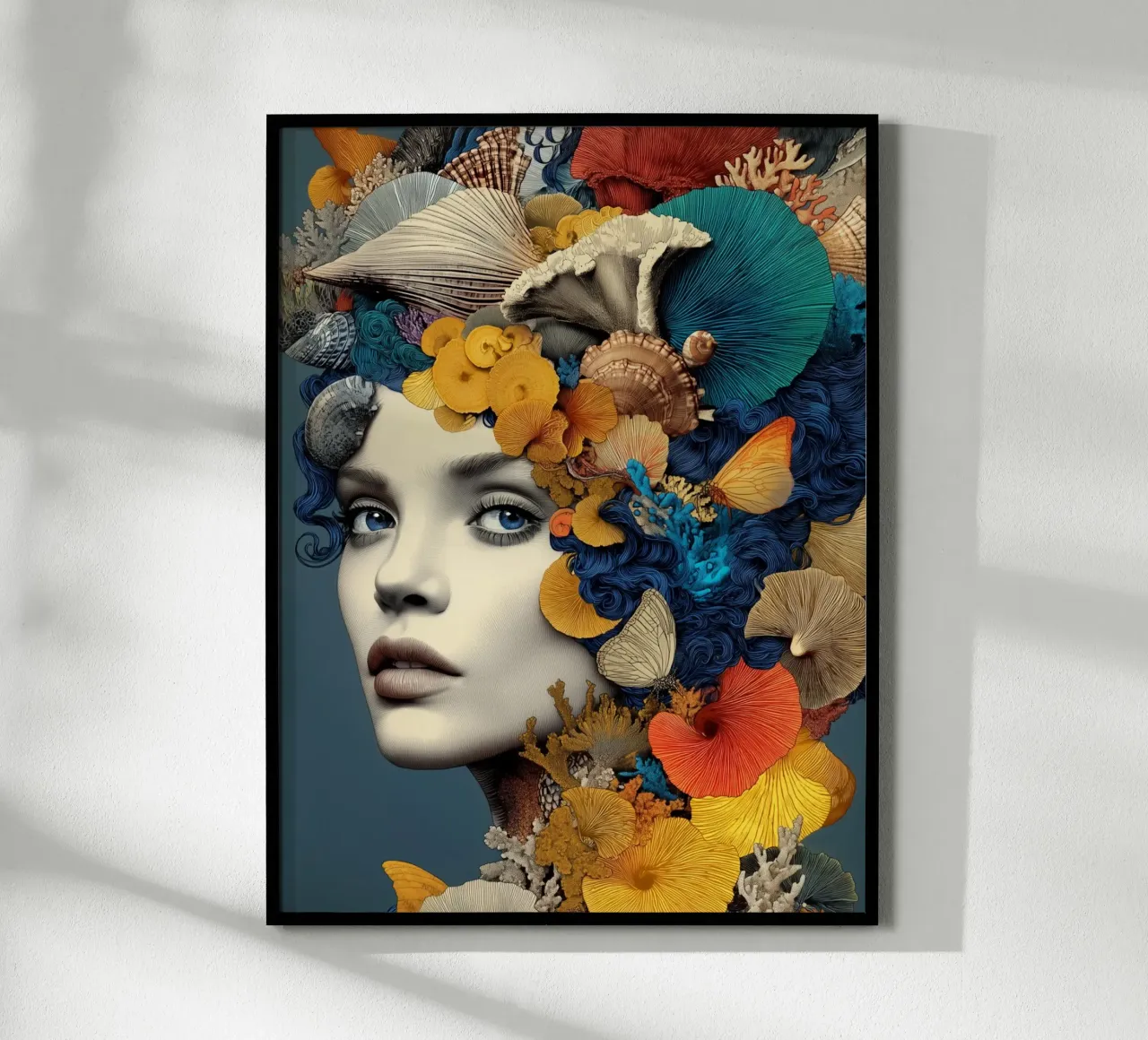 Sogni di conchiglie bellissime poster da Carinaprint